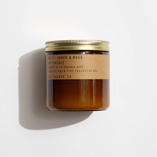 P.F. Candle Co.: Amber & Moss Soy Candle