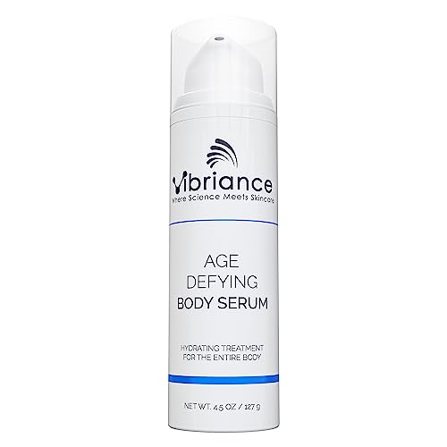 Vibriance Age Defying Body Serum for Healthy, Youthful Skin, Hydrating, Anti-Aging Skin Rejuvenation, Wrinkle and Crepe Corrector, 4.5 fl oz (133 ml)