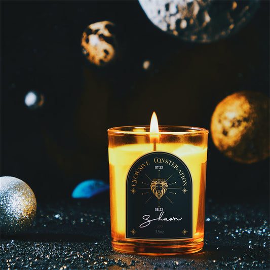 Personalized Constellation Aromatherapy Home Decorative Fragrance Candles Gift