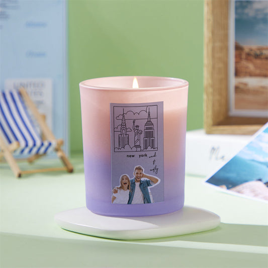 Personalized City Aromatherapy Home Decorative Fragrance Candles Gift