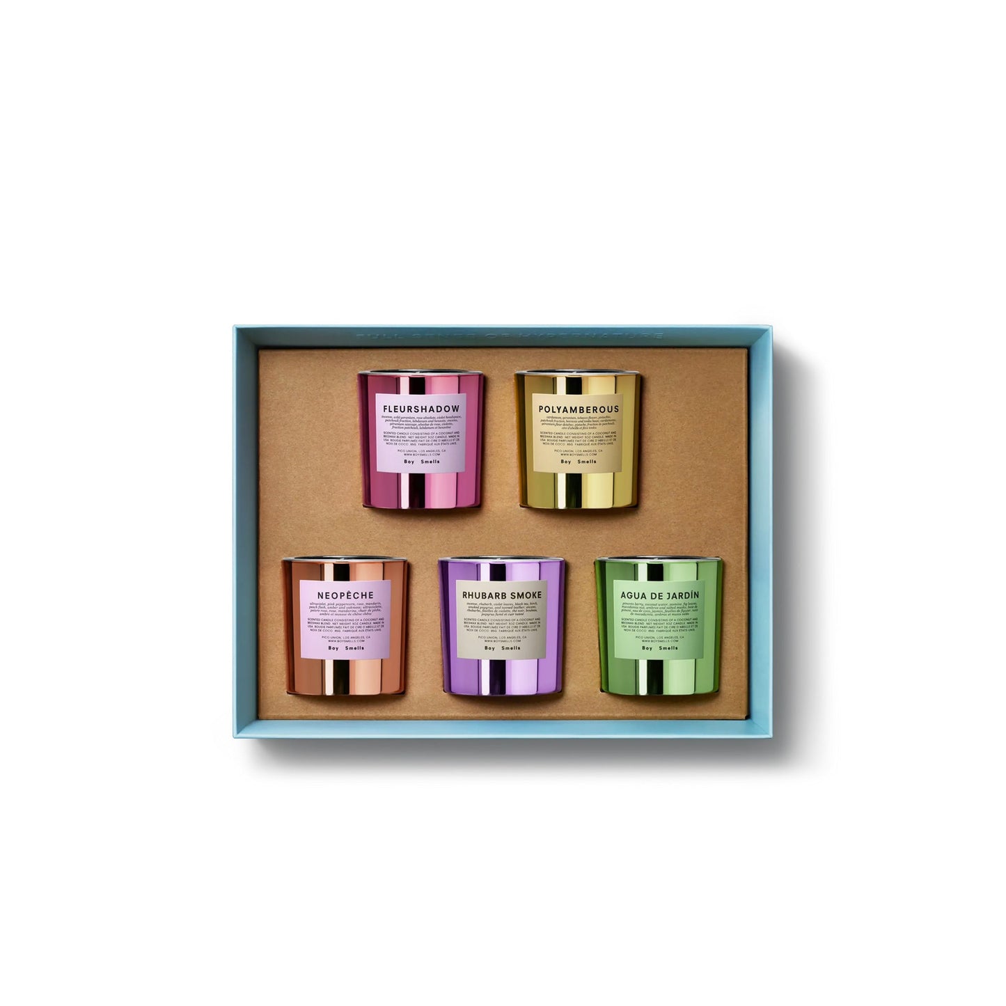 Boy Smells Hypernature Votive Quintet Set