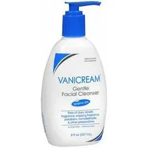 Vanicream, Gentle Facial Cleanser, For Sensitive Skin, Fragrance Free, 8 fl oz (237 ml)