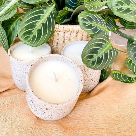 Hey Moon Ceramics: Hand thrown Candles