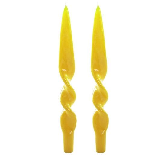 Lacquer Twist Candle Pair-Bespoke Designs
