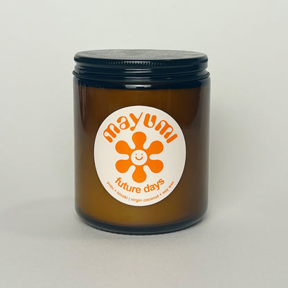 FUTURE DAYS CANDLE: yuzu  + hinoki
