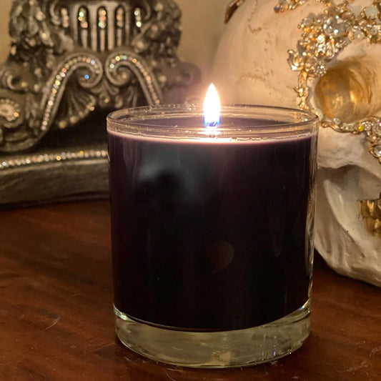 LIsa Carrier Designs Black Wax Notre Dame Candle