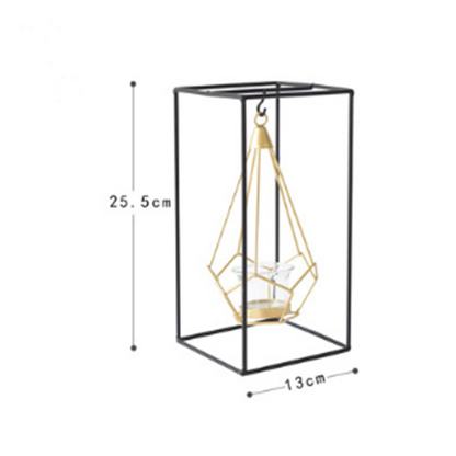 Light luxury candle holder