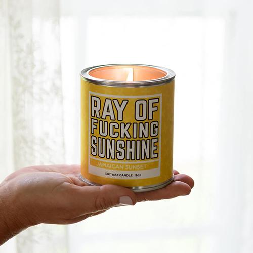 Ray of F*cking Sunshine Candle by Twisted Wares