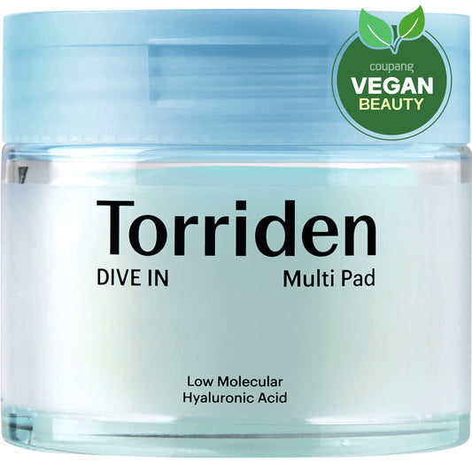 Torriden Dive-in Low Molecular Hyaluronic Acid Multi Pad 80 Sheets, 1ea