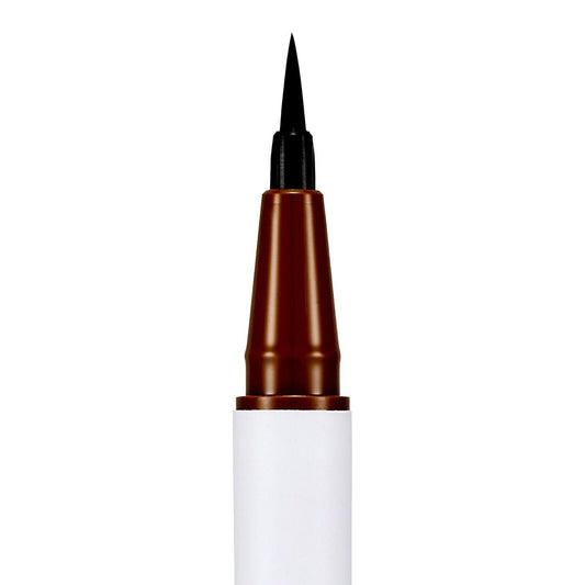 Atomy Brush Pen Eyeliner Brown Color Indelibly Sleek Without Smearing 0.6g NEW