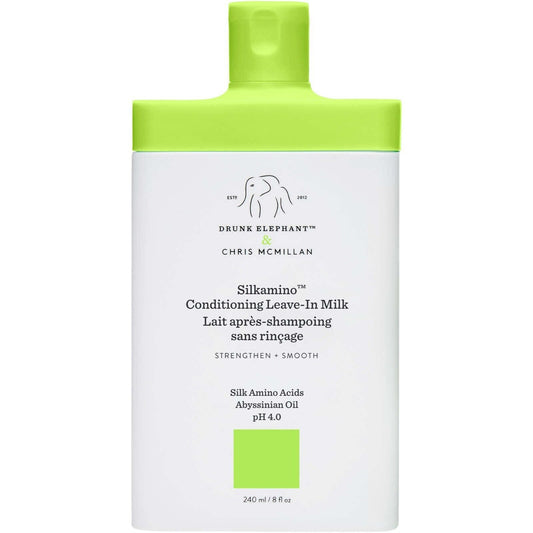 Drunk Elephant Silkamino Conditioning Leave-in Milk Styling Heat 240ml NEW