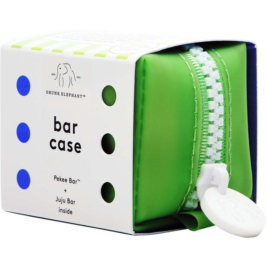 Drunk Elephant Baby Juju Bar + Baby Pekee Bar Travel Duo Bars w Bag 3pcs NEW