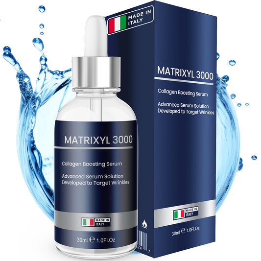 Anti Wrinkle Matrixyl 3000 Hyaluronic Acid Serum for Face | Collagen Serum | Anti-Aging & Hydrating for Deep Wrinkle Repair | Face Tightening & Firming Serum for Fine Lines & Forehead Wrinkles