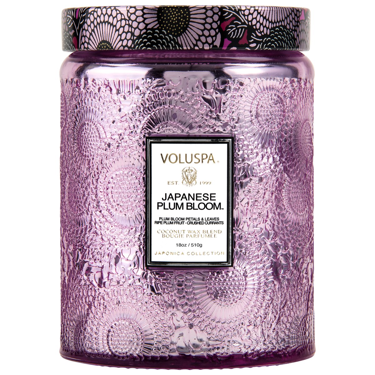 Japanese Plum Bloom Large Jar Candle