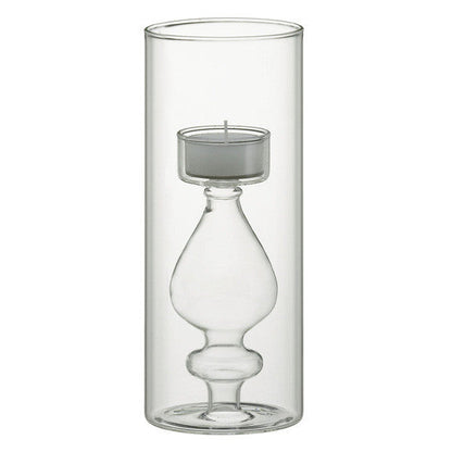Candle European Style Candle Holder Glass Romantic Candle Cup