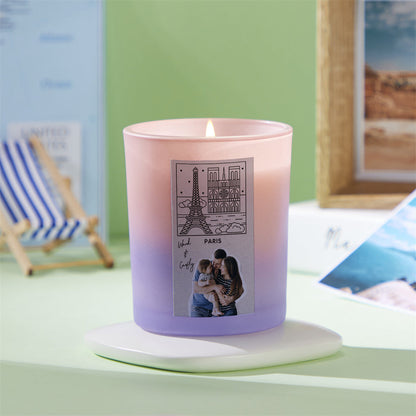 Personalized City Aromatherapy Home Decorative Fragrance Candles Gift