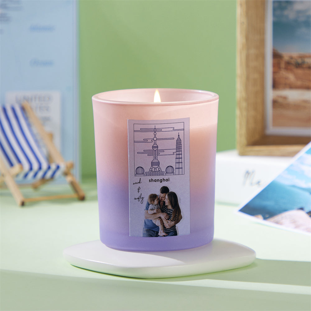 Personalized City Aromatherapy Home Decorative Fragrance Candles Gift