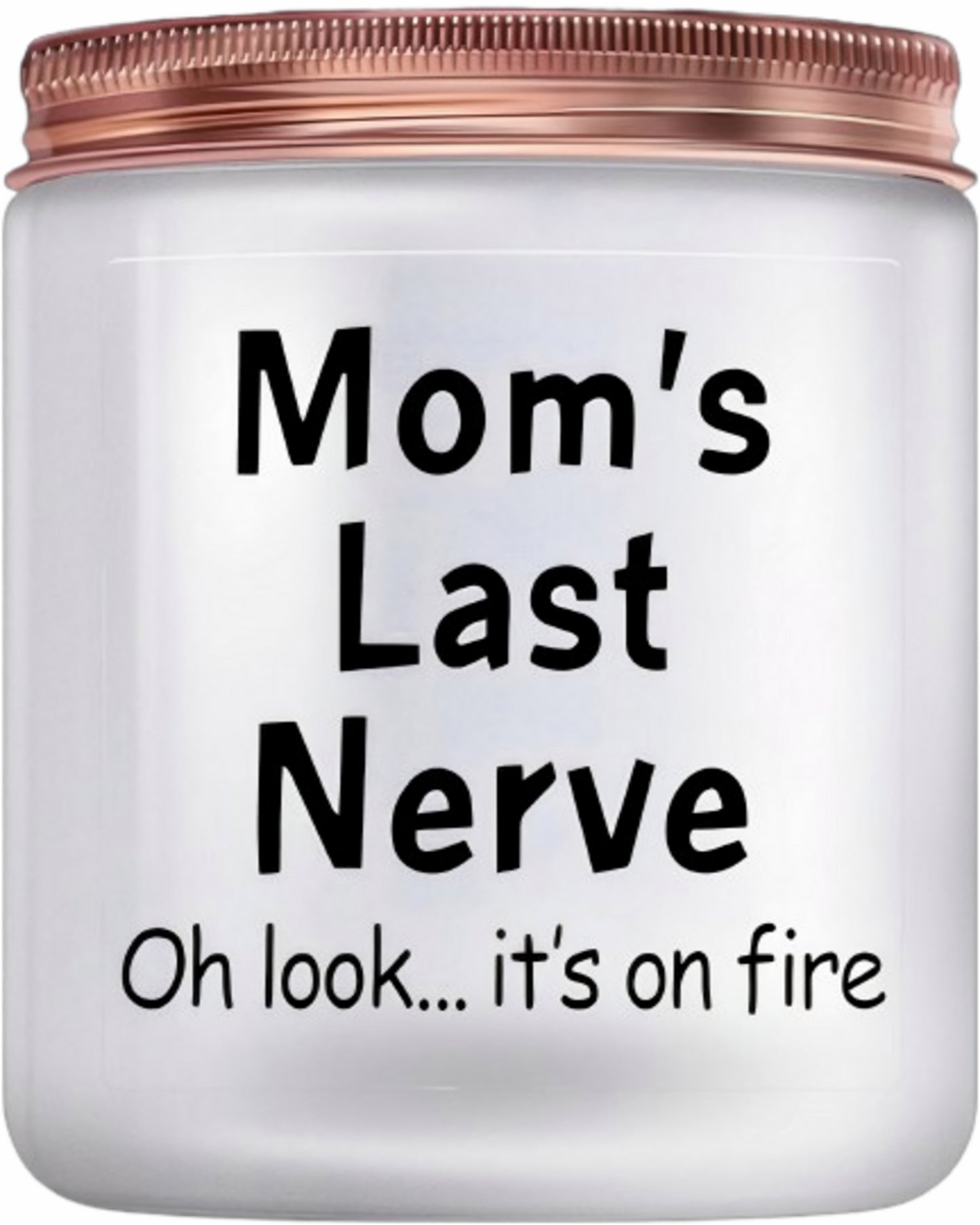 "Mom Last Nerve" Candles - 9oz Vanilla Scented Soy Wax Candle