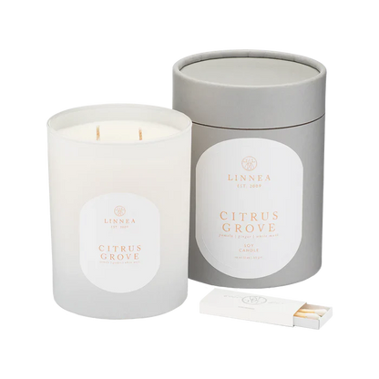 Spring Seasonal Two-Wick Candle | Linnea