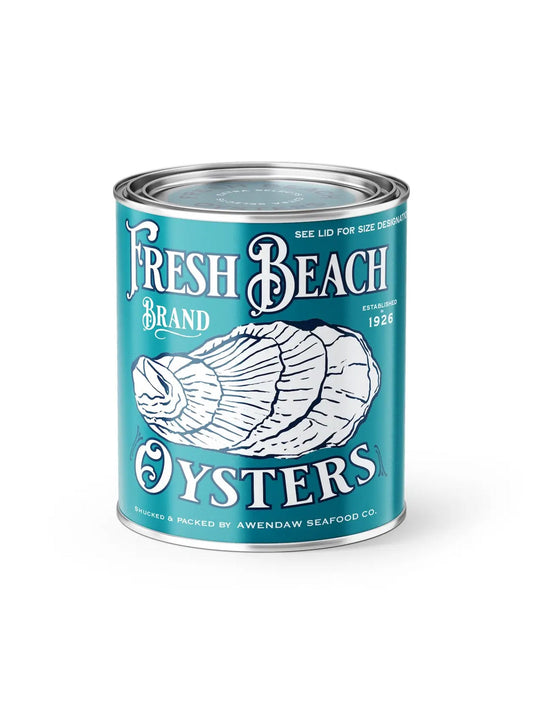Fresh Beach Vintage Oyster Style Candle