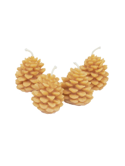 Greentree Home Candle Wee Pine Cones Natural Weston Table
