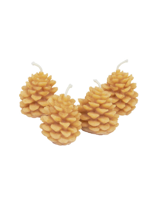 Greentree Home Candle Wee Pine Cones Natural Weston Table