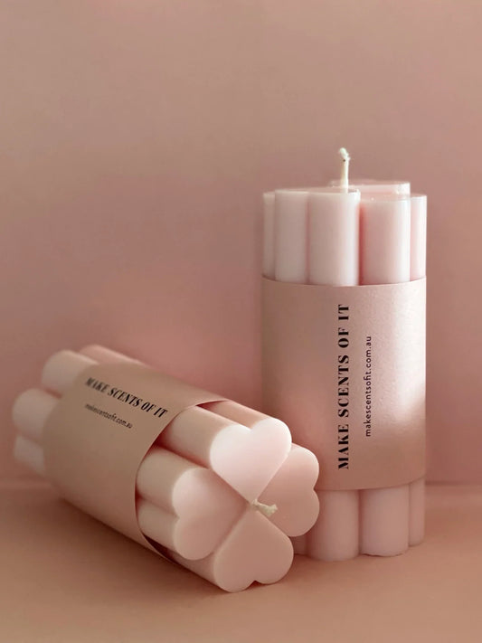 Four Hearts Candle