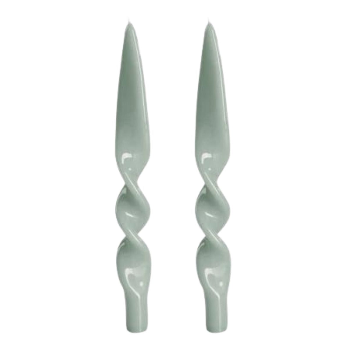 Lacquer Twist Candle Pair-Bespoke Designs