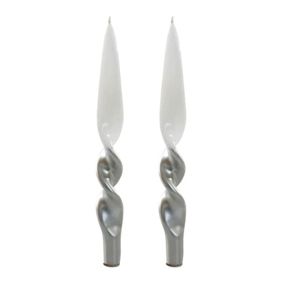 Lacquer Twist Candle Pair-Bespoke Designs