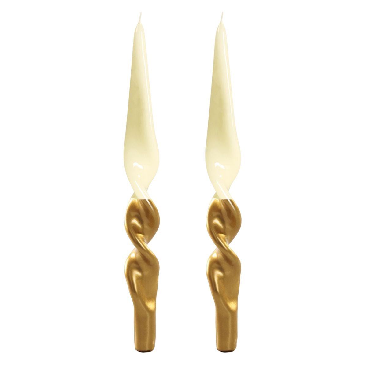 Lacquer Twist Candle Pair-Bespoke Designs
