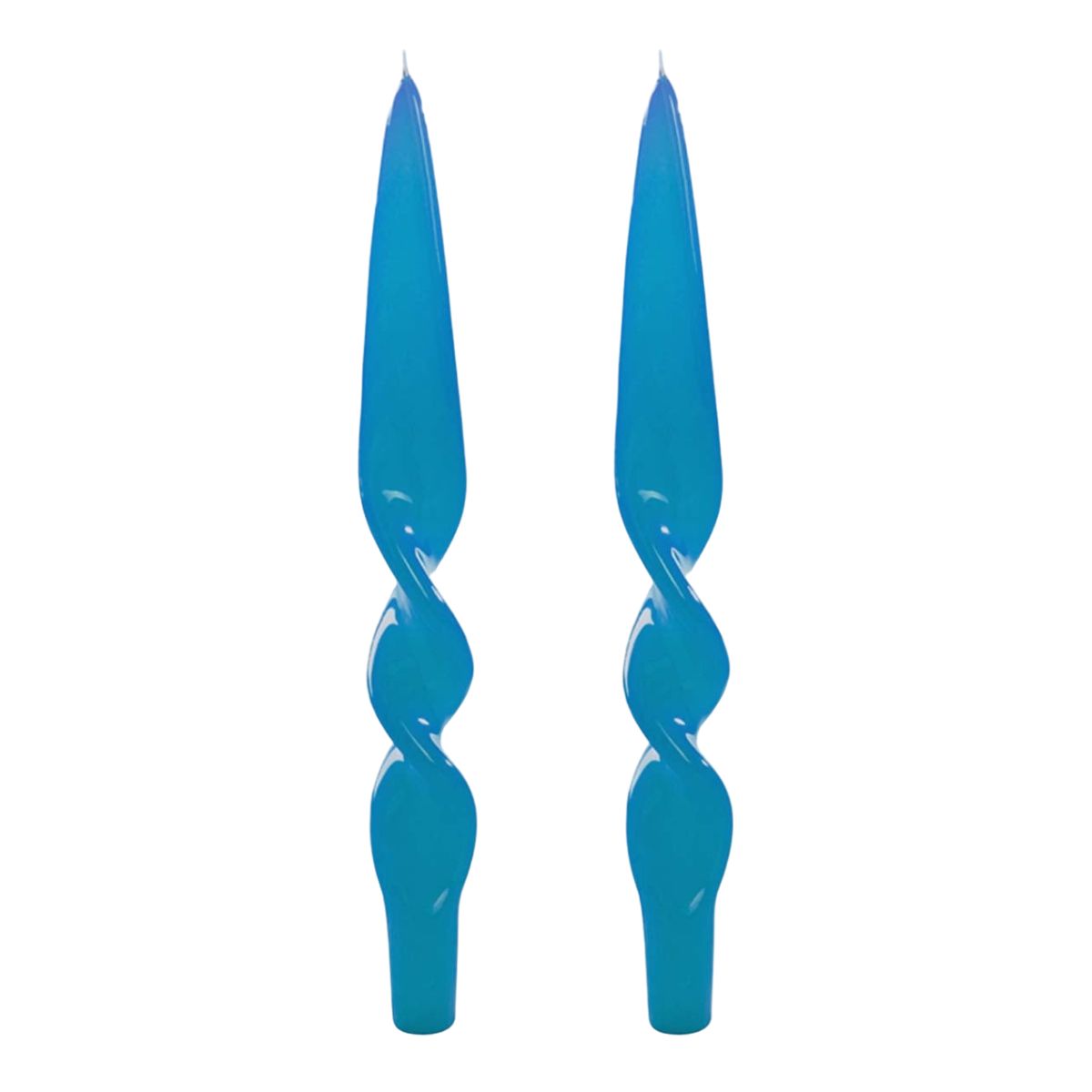 Lacquer Twist Candle Pair-Bespoke Designs