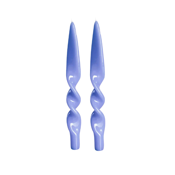 Lacquer Twist Candle Pair-Bespoke Designs