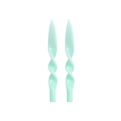 Lacquer Twist Candle Pair-Bespoke Designs