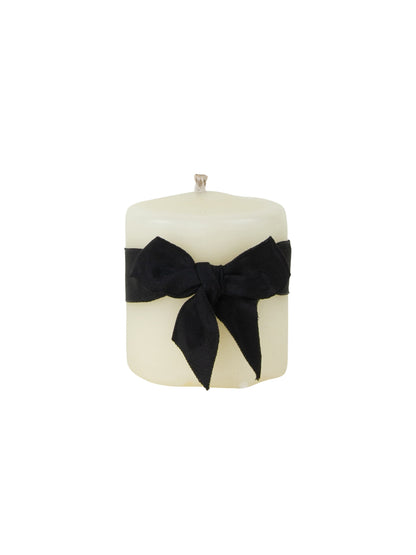 MATCH Pewter Beeswax Smooth Pillar Candle 3 x 3 Inch Diameter Weston Table