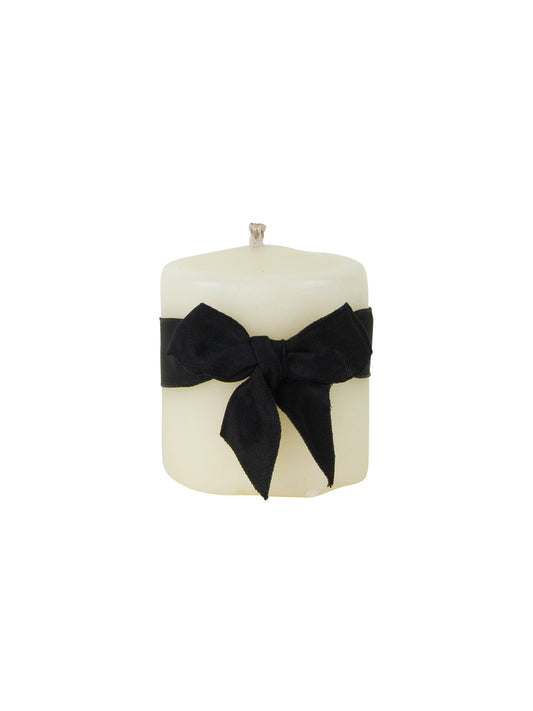 MATCH Pewter Beeswax Smooth Pillar Candle 3 x 3 Inch Diameter Weston Table