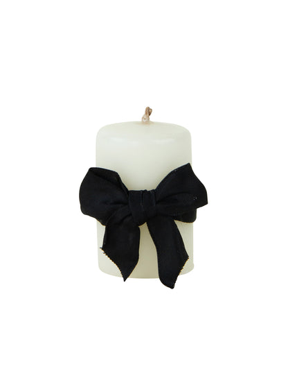 Match Pewter Beeswax Smooth Pillar Candle  Ivory 3" H x 2" D   Weston Table