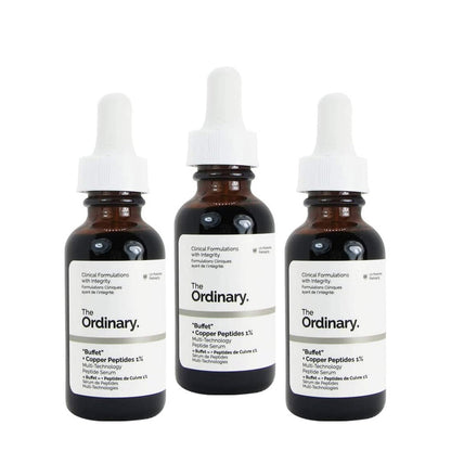 The Ordinary Buffet + Copper Peptides 1% Multi-Technology Peptide Serum- 1fl.oz/30ml - Original The Ordinary Imported From Canada