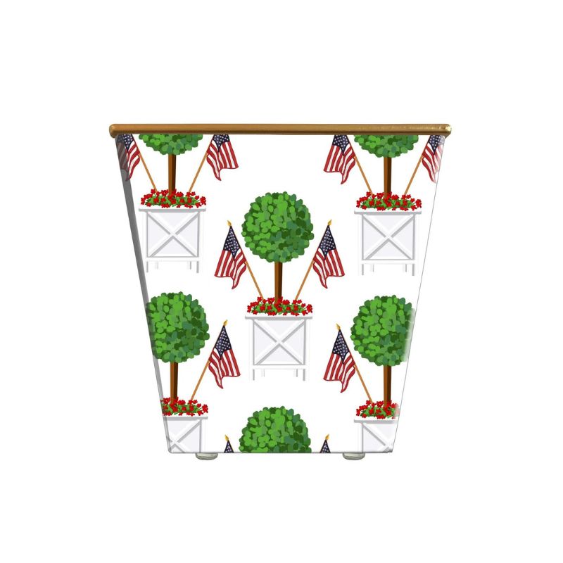Patriotic Citronella Cachepot Candle