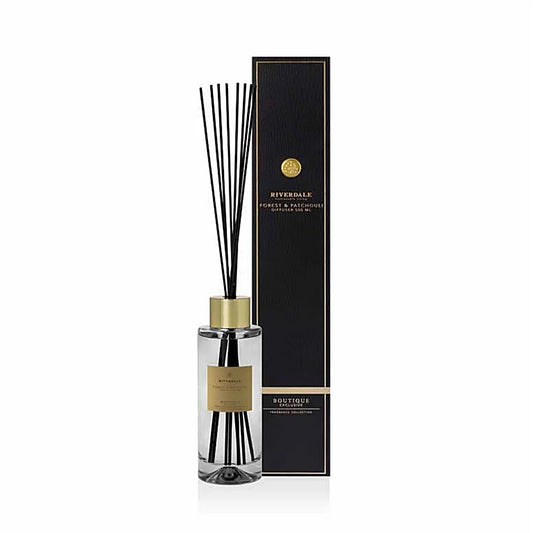 RIVERDALE Forest & Patchouli Boutique Exclusive Black Diffuser