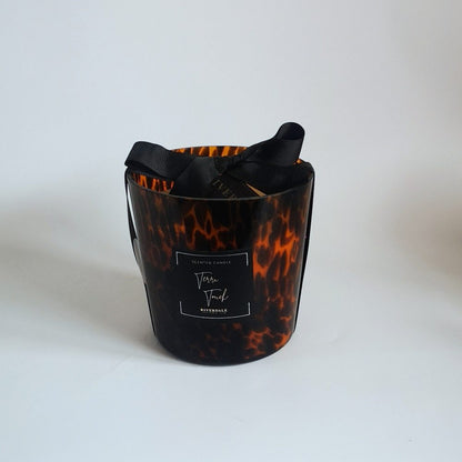 RIVERDALE Terra Touch Scented Candle. Apple, Cinnamon and Wood Fragrance