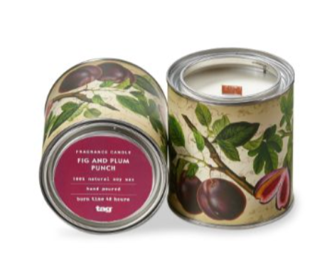 Fig and Plum Punch Soy Christmas Candle C-23