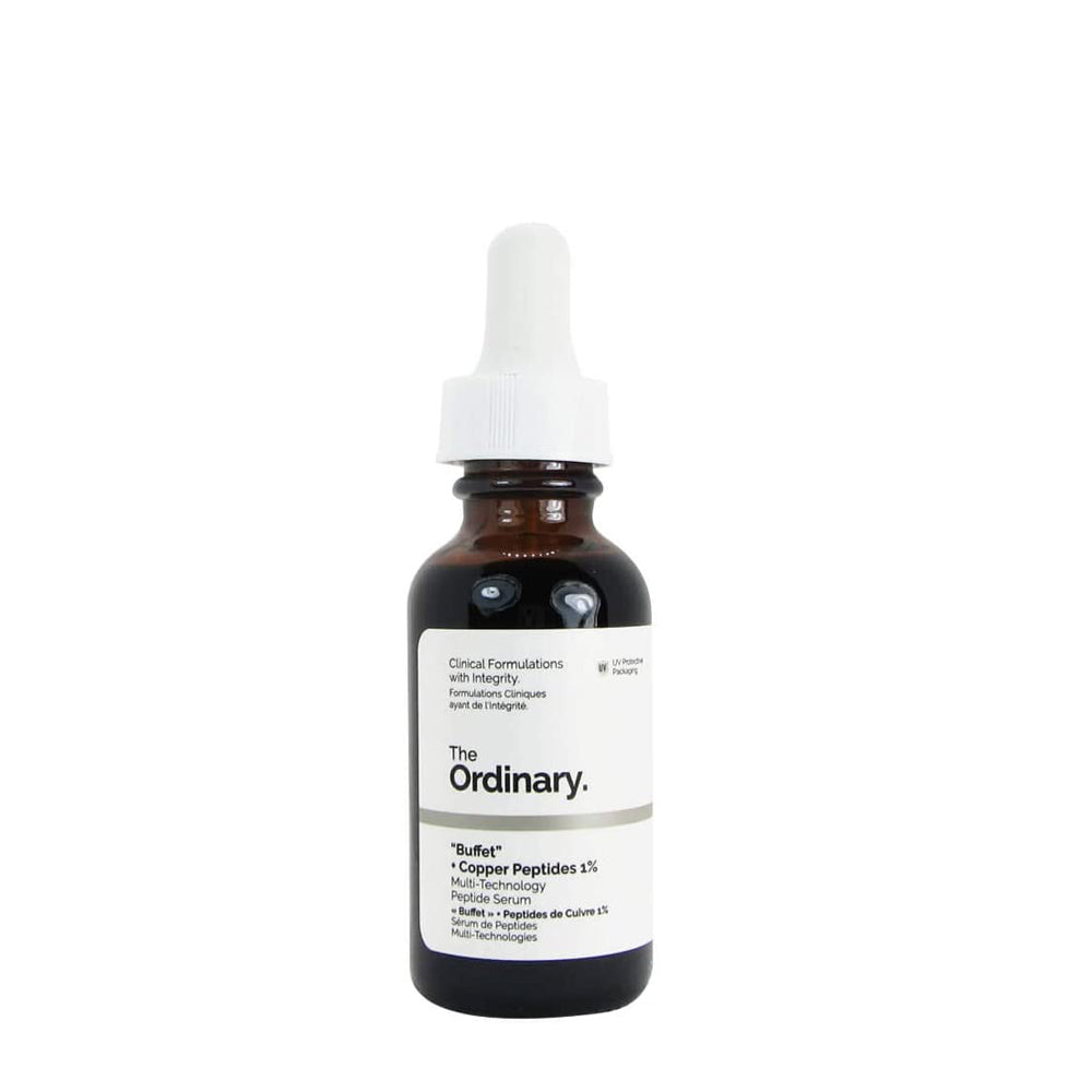 The Ordinary Buffet + Copper Peptides 1% Multi-Technology Peptide Serum- 1fl.oz/30ml - Original The Ordinary Imported From Canada