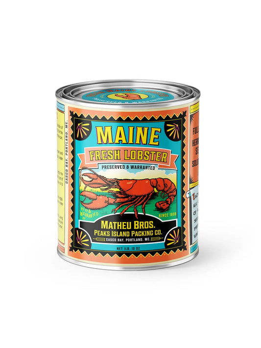 Vintage Maine Lobster Style Candle