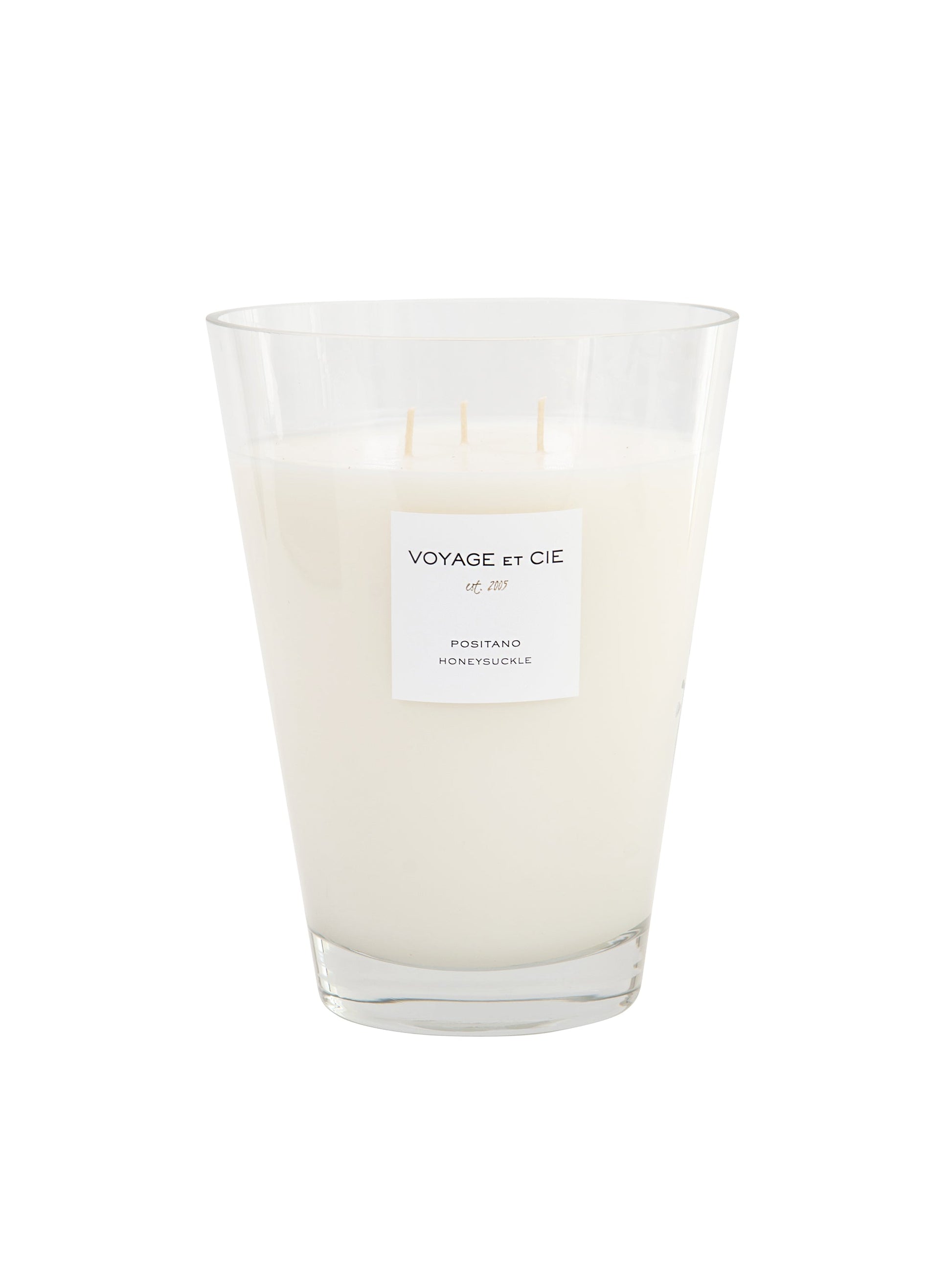 Voyage et Cie Positano Honeysuckle French Cut Vase