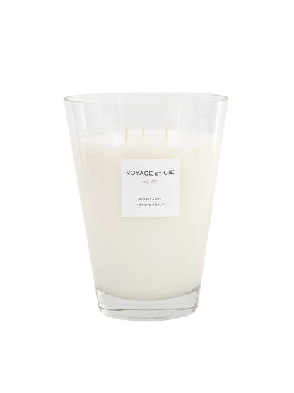 Voyage et Cie Positano Honeysuckle French Cut Vase