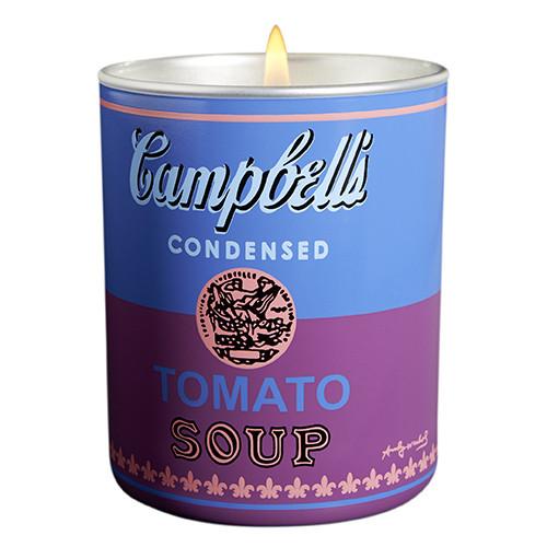 Andy Warhol Campbell's Soup Can Candle by Ligne Blanche Paris Candles Ligne Blanche Blue/Purple