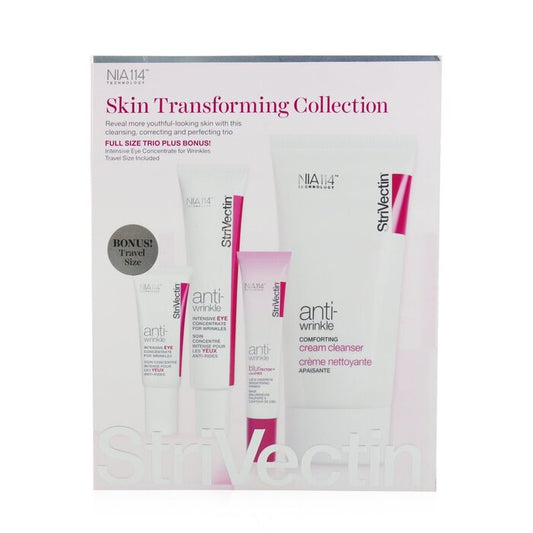 STRIVECTIN - Skin Transforming Collection (Full Size Trio):  Cleanser 150ml + Eye Concentrate (30ml+7ml) + Eyes Primer 10ml