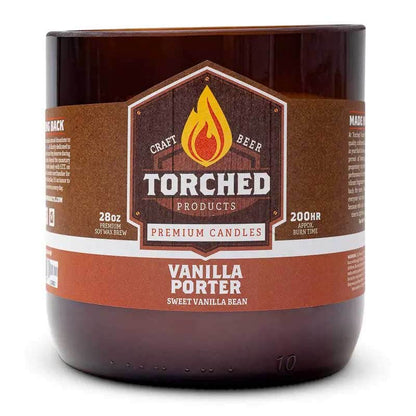 Torched Candles Vanilla Porter Torched Beer Growler Candles