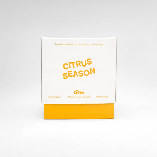 Loam Candles: Citrus Season Candle