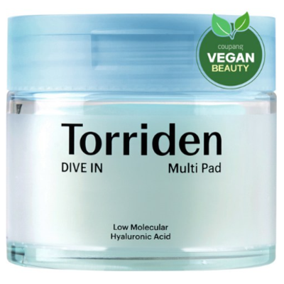 Torriden Dive-in Low Molecular Hyaluronic Acid Multi Pad 80 Sheets, 1ea